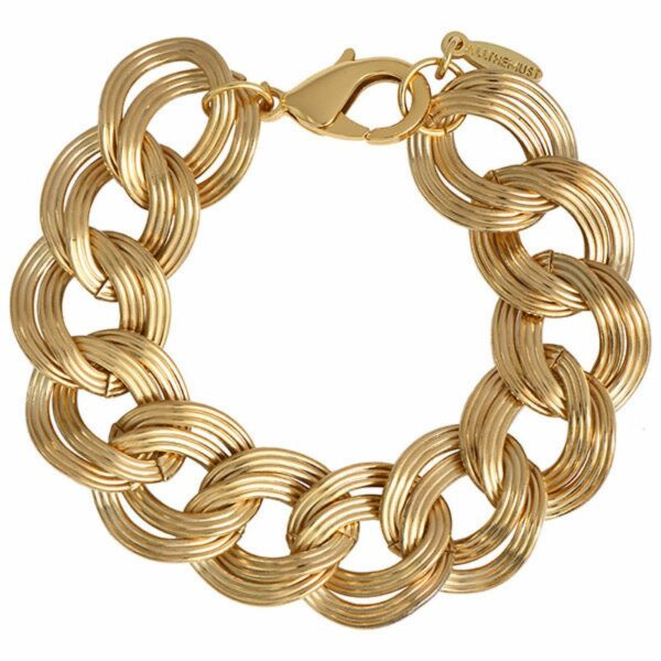ALL THE MUST Bracelet Torsade Plat