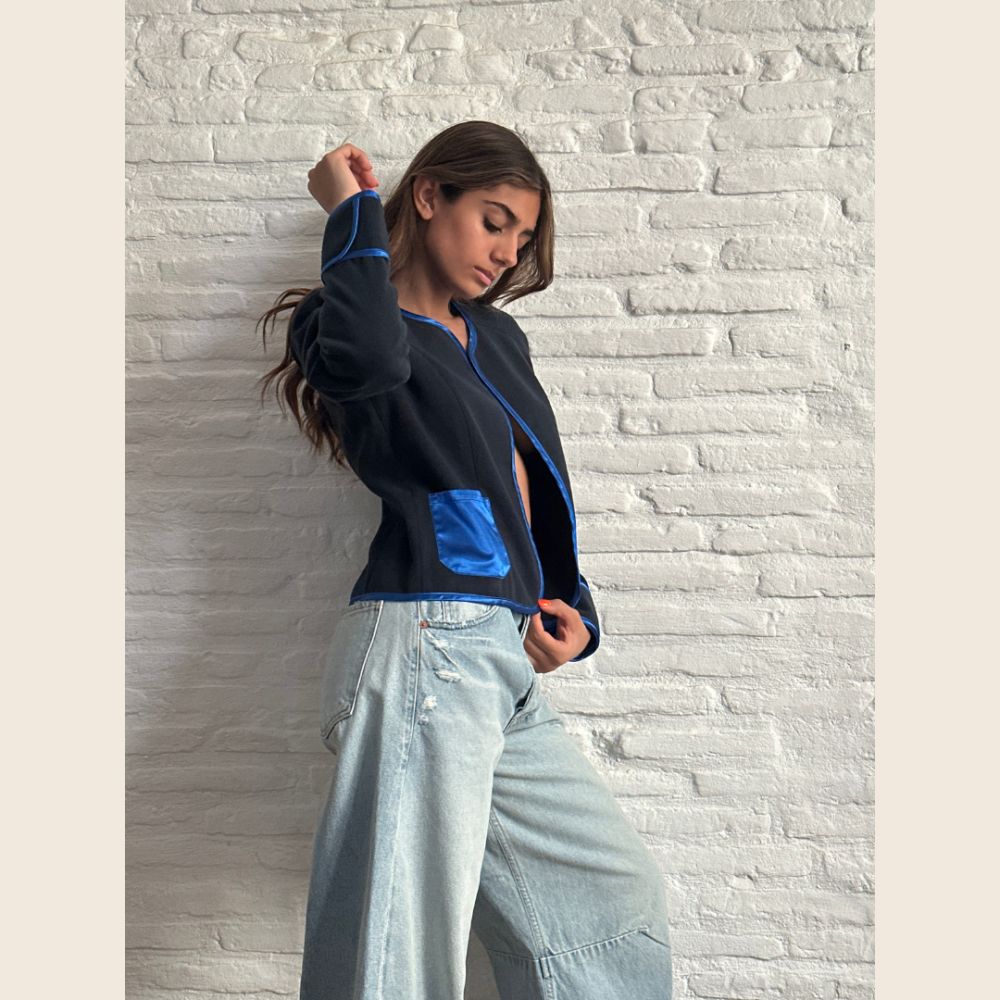 DEDIKATE Veste POL Bleue – Image 2