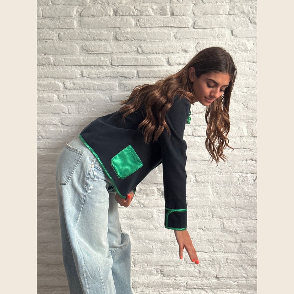 DEDIKATE Veste POL Verte – Image 2