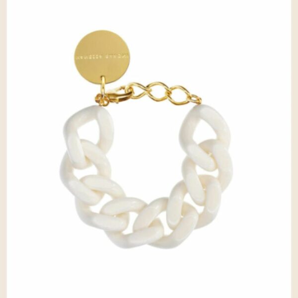 VANESSA BARONNI FLAT Bracelet off-white