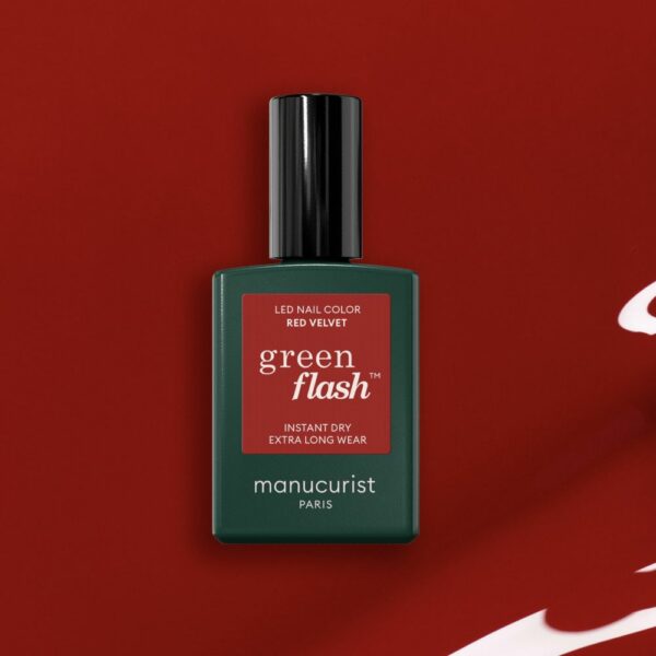 MANUCURIST Red Velvet flash