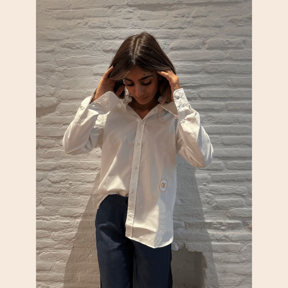 DEDIKATE Chemise DK Blanche – Image 3