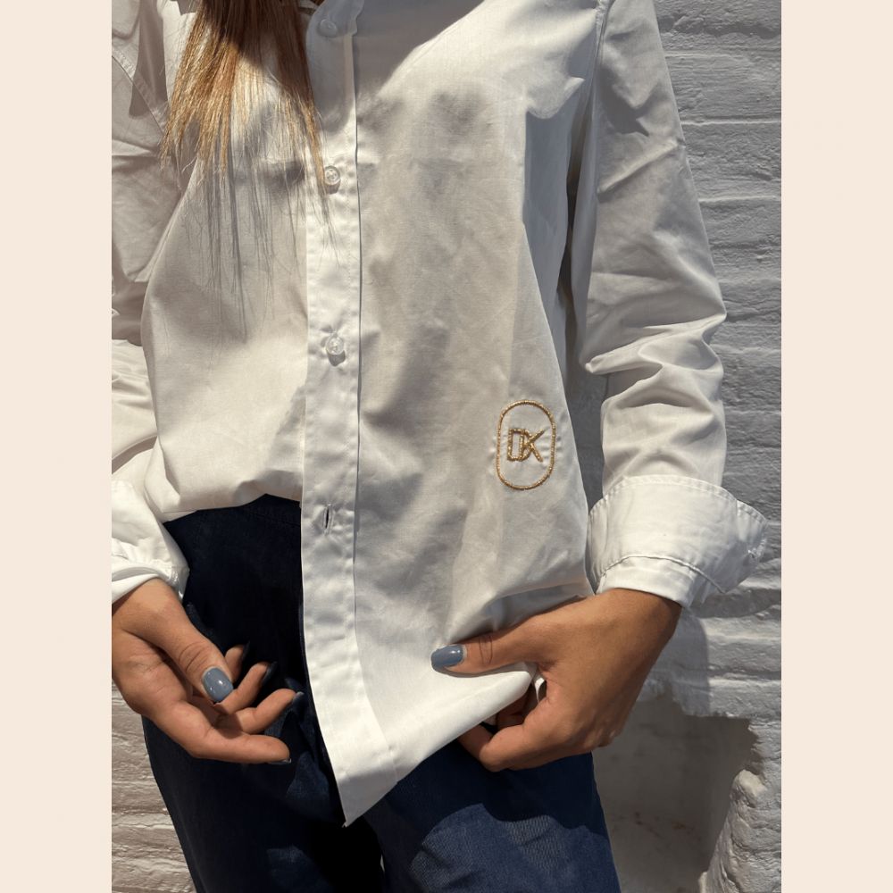 DEDIKATE Chemise DK Blanche – Image 4